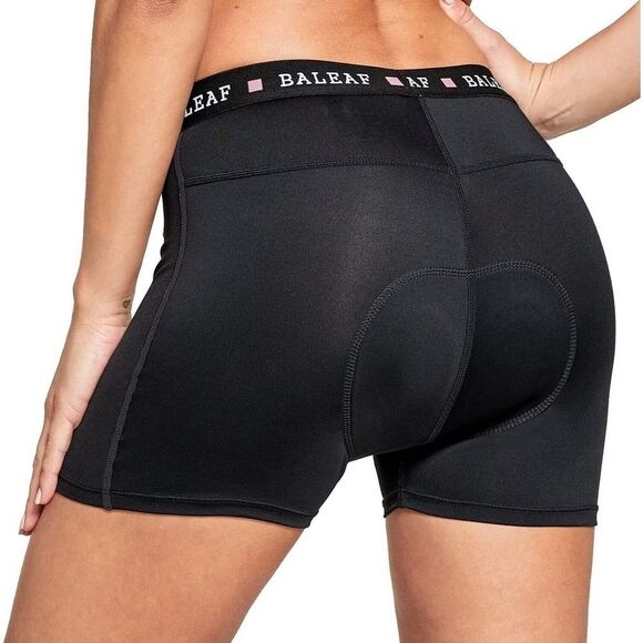 BALEAF Women's Bike Shorts 3D Padded Cycling Underwear Bicycle Short - Black, S - Picture 3 of 12